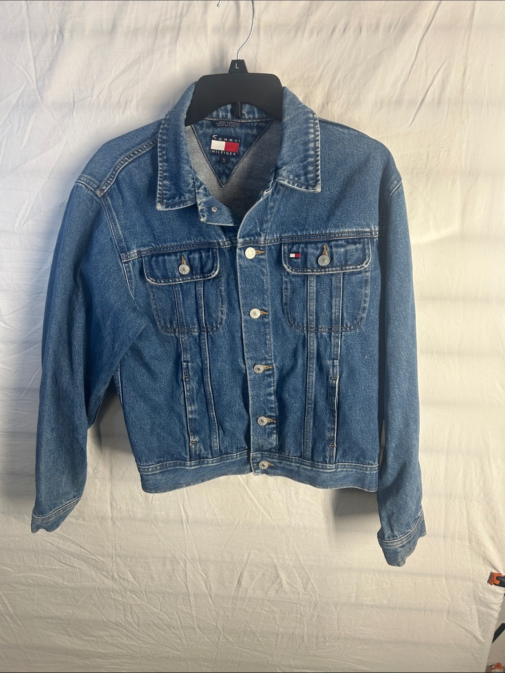 Tommy Hilfiger Classic Blue Denim Trucker Jacket